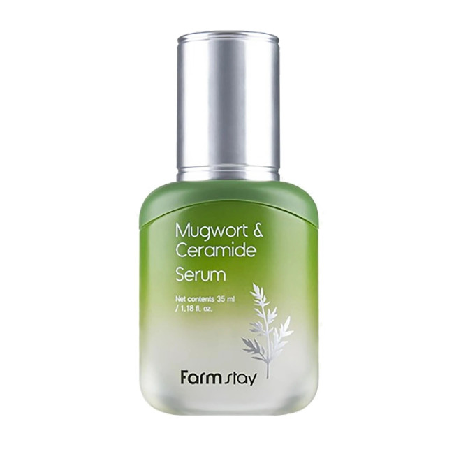 Сыворотка для лица с экстрактом полыни и керамидами Farmstay Mugwort Ceramide Serum 35ml, фото 1 Сыворотка для лица с экстрактом полыни и керамидами Farmstay Mugwort Ceramide Serum 35ml, фото 1